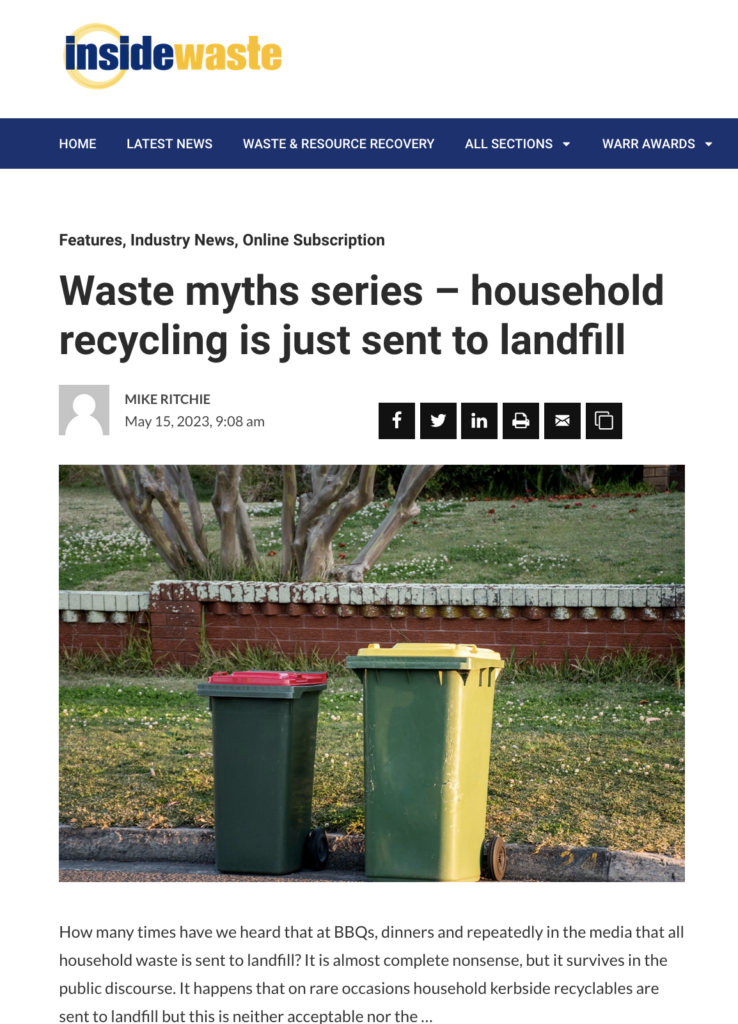 Inside Waste, 15 May 2023
